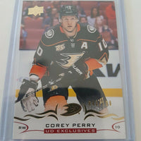 2018-19 Upper Deck Exclusives #251 Corey Perry Anaheim Ducks 43/100