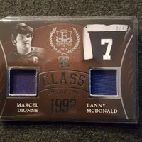 2015-16 ITG Enshrined Class of 1992 #CO-17 Marcel Dionne Lanny McDonald 9/45