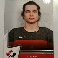 2020-21 Team Canada Juniors 2018 Draft Class #85 Calen Addison