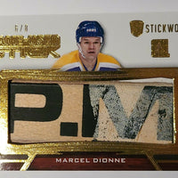 2015-16 ITG Stickwork Game Used Stick #GUS-43 Marcel Dionne Boston Bruins 6/8