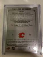 
              2019-20 Chronology Timeless Memories Auto Patch Red #CA-MJ Mark Giordano
            
