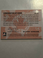 
              2011-12 ITG Canada Vs World Silver CB03 Player List in description
            