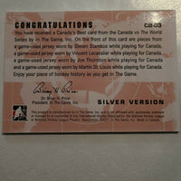 2011-12 ITG Canada Vs World Silver CB03 Player List in description