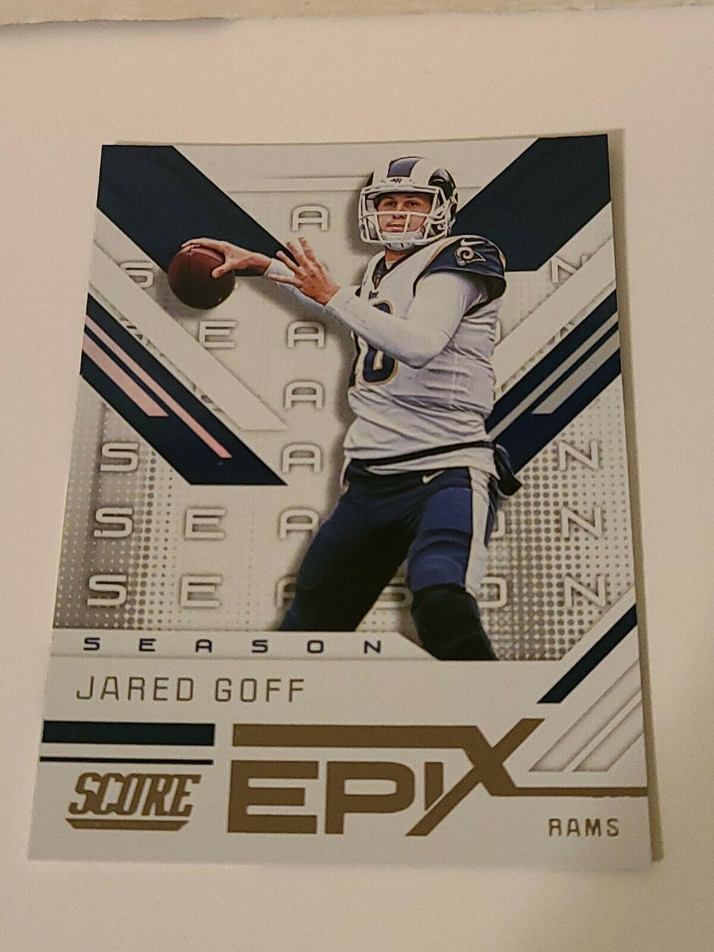 2019 Score EPIX #ES-1 Jared Goff LA Rams