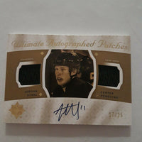 2008-09 Ultimate Collection Autographed Patches AJ-JS Jordan Staal Pittsburgh Penguins 17/25
