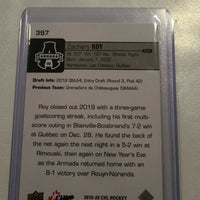 2019-20 CHL Exclusives #397 Zachary Roy 49/100