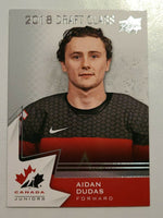 
              2020-21 Team Canada Juniors 2018 Draft Class #91 Aidan Dudas
            