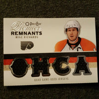 2009-10 Premier Remnants OHCA Quad Game Used Jerseys #PRQ-MR Mike Richards Philadelphia Flyers