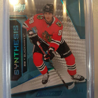 2019-20 Engrained Synthesis Blue #S-29 Patrick Kane Chicago Blackhawks 35/50