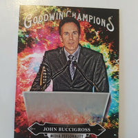 2020 Goodwin Champions Splash of Color #108 John Buccigross Media Personality