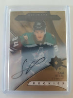 
              2018-19 Ultimate Collection Introductions Auto #UI-24 Sam Steel Anaheim Ducks
            