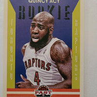 2012-13 Past and Present Basketball #200 Quincy Acy Rookie Toronto Raptors
