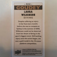2020 Goodwin Champions Goudey Mini #G24 Laura Wilkinson Diving