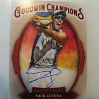 2020 Goodwin Champions Autograph #A-NL Nick Lucena Beach Volleyball