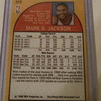 1990-91 Hoops #205 Mark Jackson NY Knicks