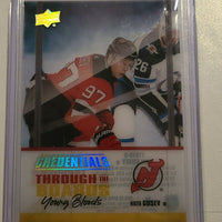 2019-20 Credentials Through The Boards #TTBYB-5 Nikita Gusev New Jersey Devils