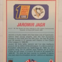 1990-91 Score CAN/US Bilingual (Red) #428 Jaromir Jagr Rookie Card Pittsburgh Penguins